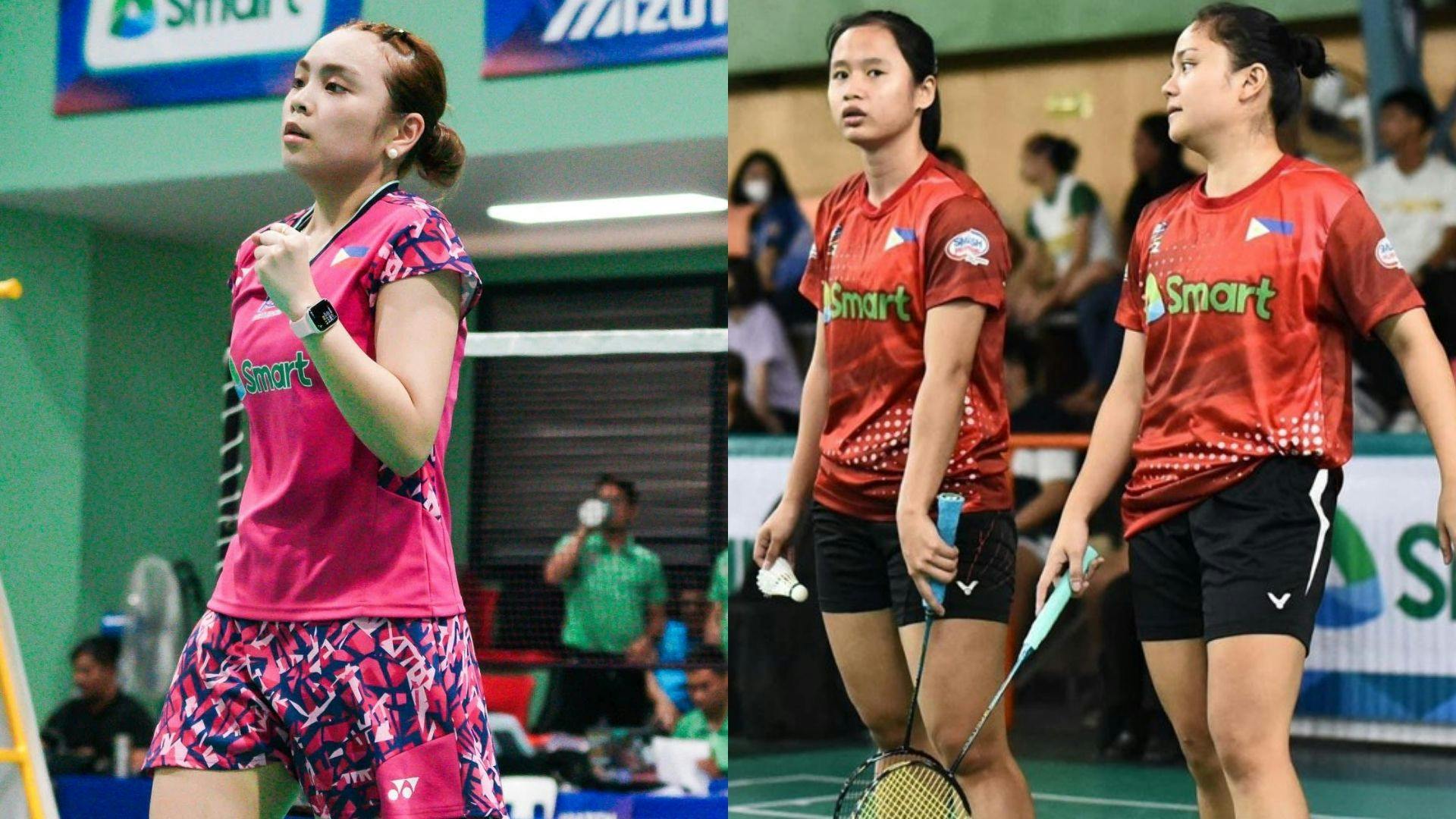 Mika De Guzman, Lea Inlayo-Nicole Albo duo secure historic three-peats at PH Badminton Open